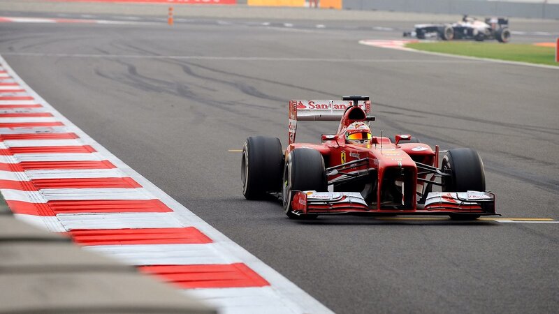 Red Formula One Car — Dynamic, Photograph, Racing Track, Driver
