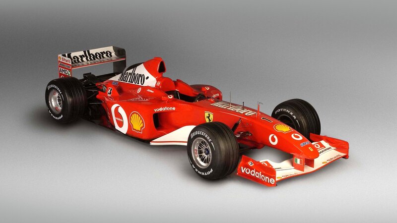Red Formula One Car — Neutral, 3d Render, Marlboro