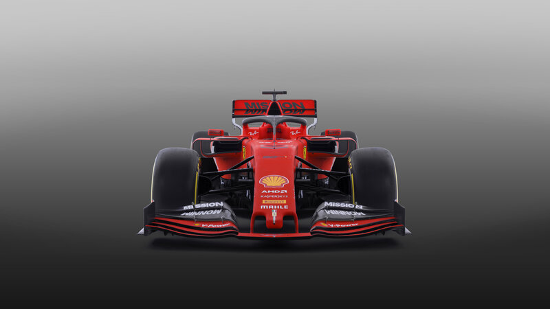 Red Formula One Car — Neutral, 3d Render, Shell Logo