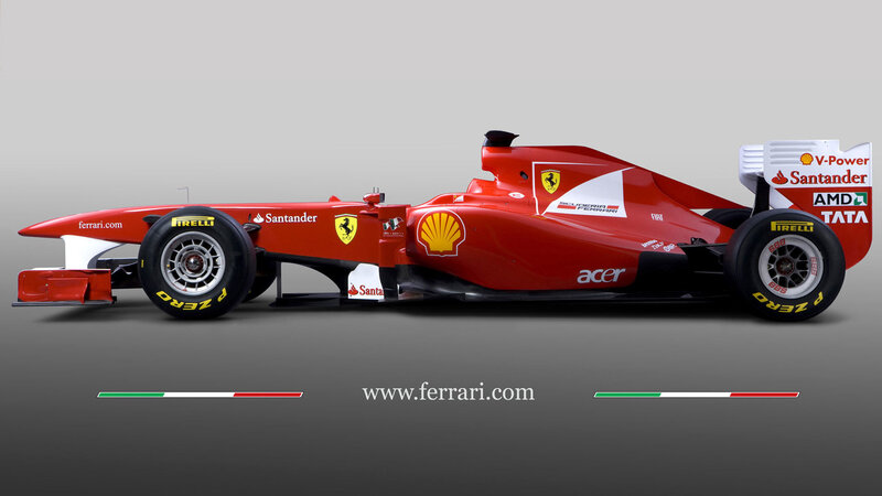 Red Formula One Car — Neutral, 3d Render, Sponsors