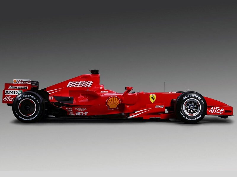 Red Formula One Car — Neutral, Photograph