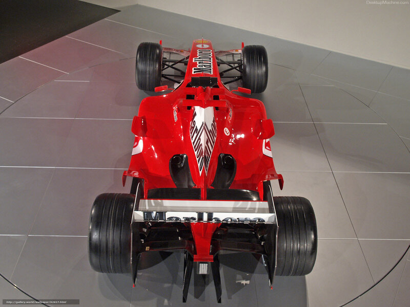 Red Formula One Car — Neutral, Photograph, Wheels, Tires