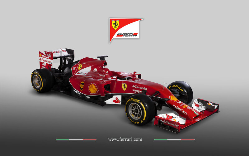 Red Formula One Car — Professional, 3d Render, Sponsors