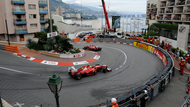 Red Formula One Cars — Active, Afternoon