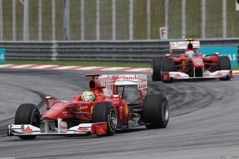 Red Formula One Cars — Dynamic