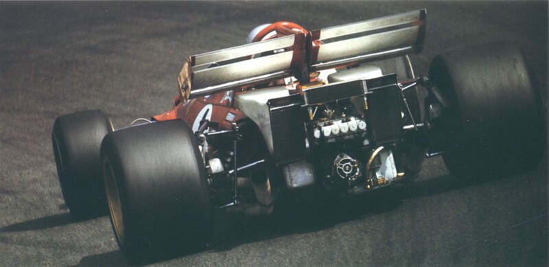 red formula one race car