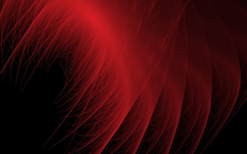 Red Fractal Lines