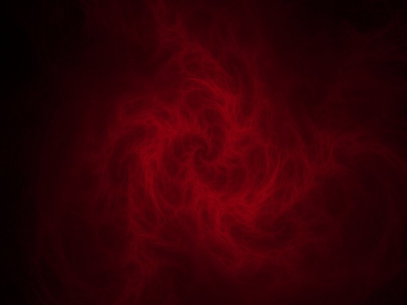 Red Fractal Swirl