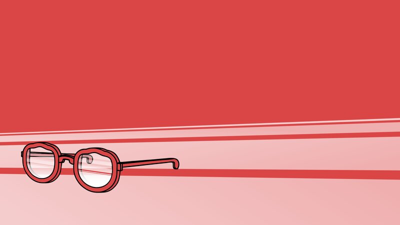 Red-framed Glasses