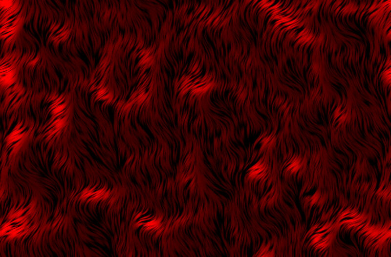red fur texture pattern