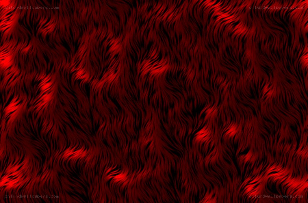 red fur texture pattern