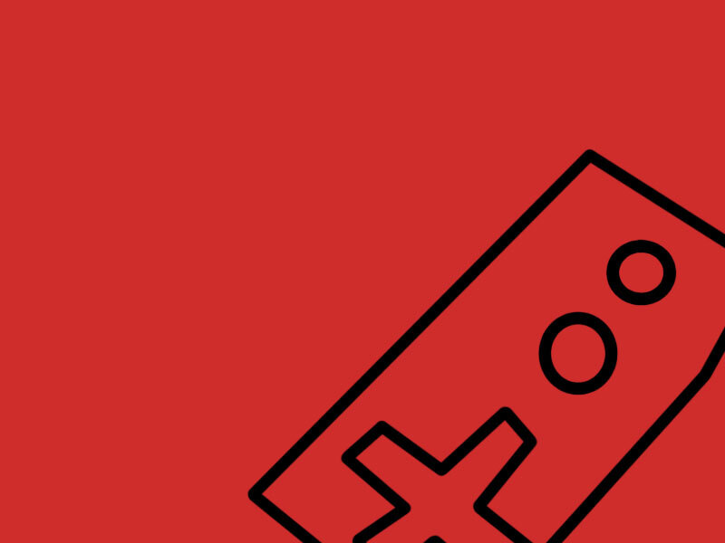 red game controller icon