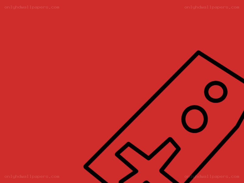 red game controller icon