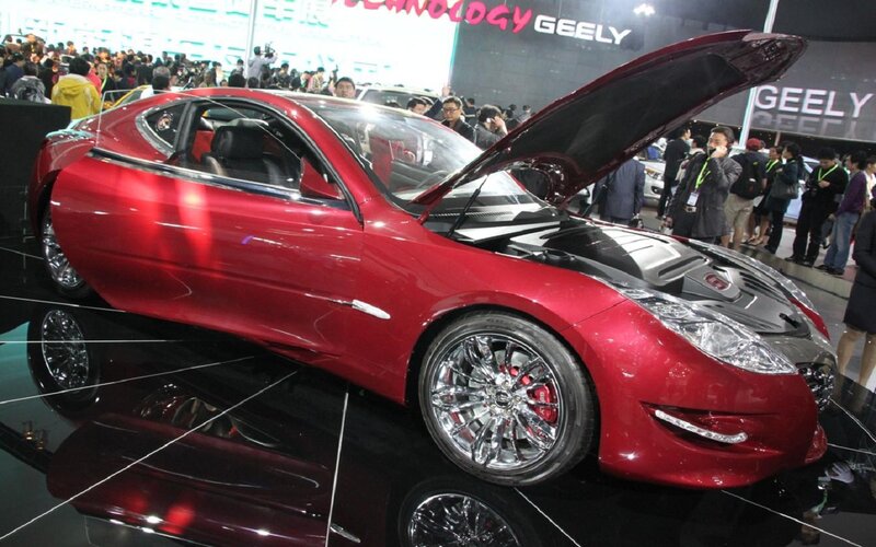 Red Geely Concept Car