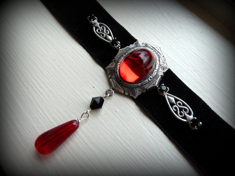 Red Gemstone Bracelet