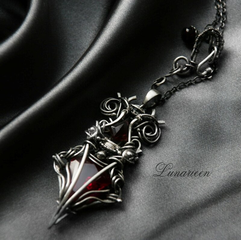 Red Gemstone Pendant