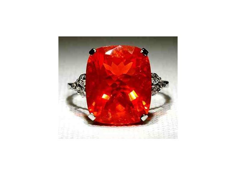 Red gemstone ring