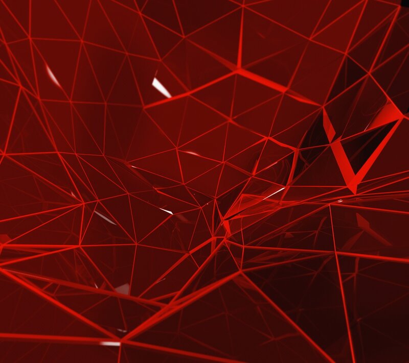 Red geometric abstract pattern