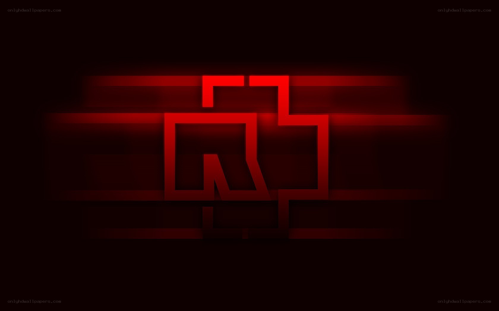 red geometric logo design
