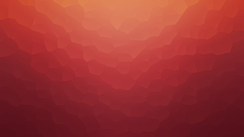 Red Geometric Pattern — Calm
