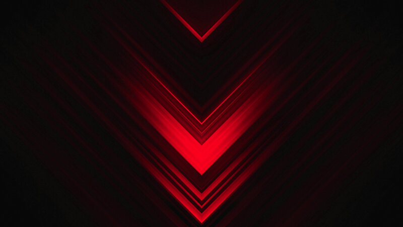 Red Geometric Pattern — Dramatic, Abstract