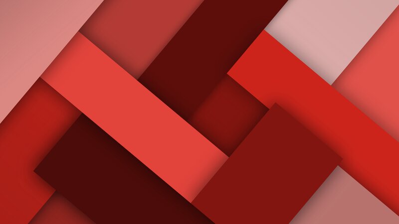 Red Geometric Shapes — Dynamic, Abstract, Diagonal Lines