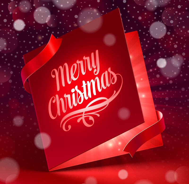 Red Gift Box — Festive
