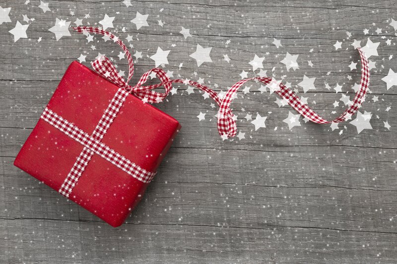 Red Gift Box — Festive, Winter