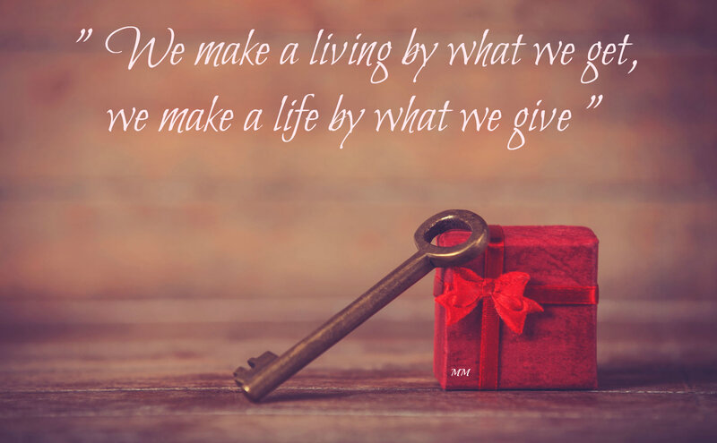 Red Gift Box with Key — Reflective