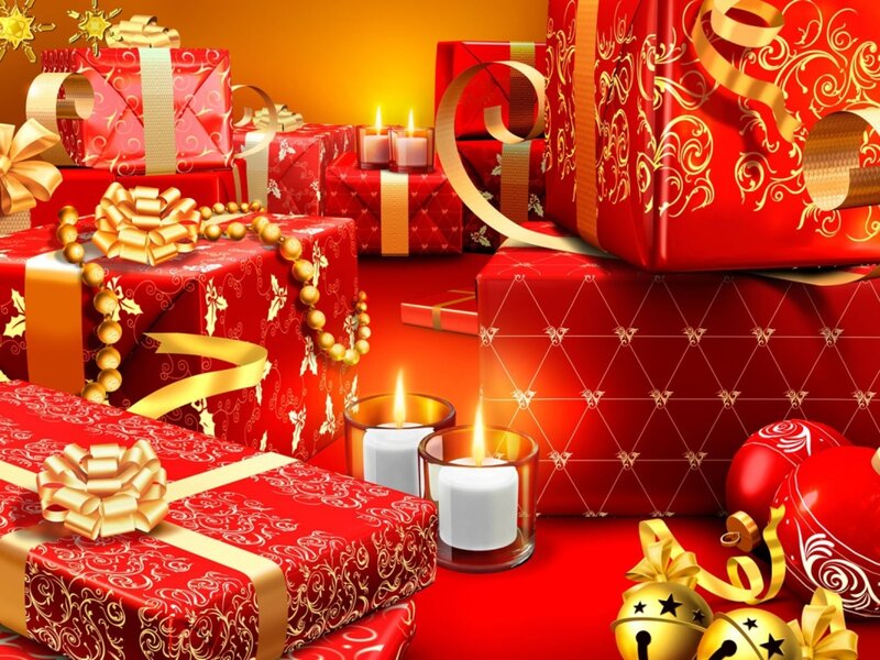 Red Gift Boxes