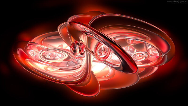 Red Glass-like Rings