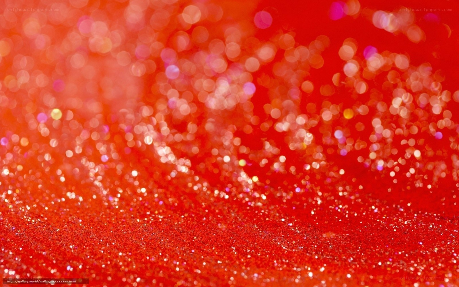 red glitter bokeh background