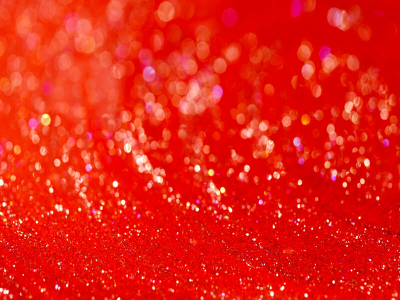 Red Glitter Surface