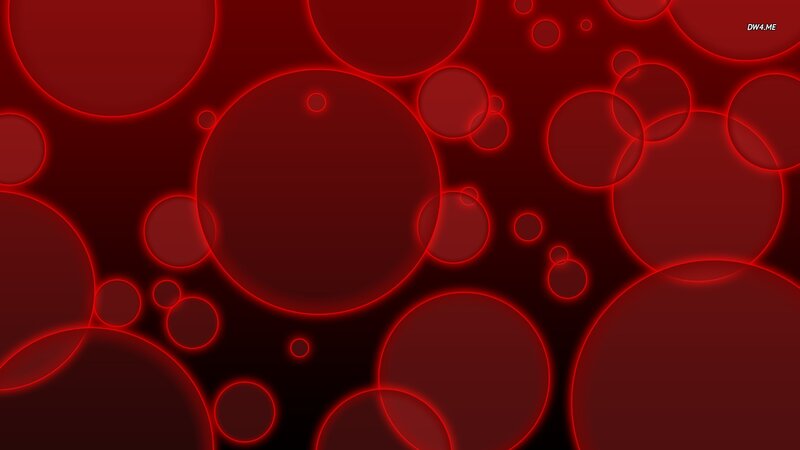 Red Glowing Circles