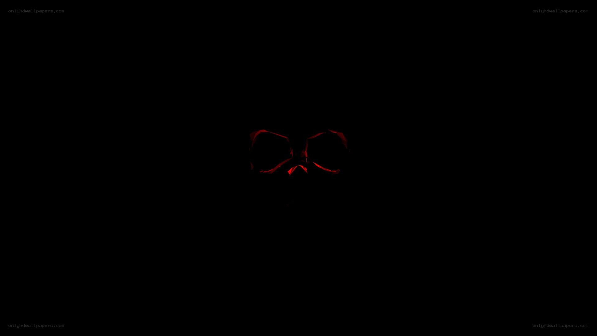 red glowing eyes in darkness