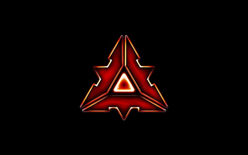 Red Glowing Logo