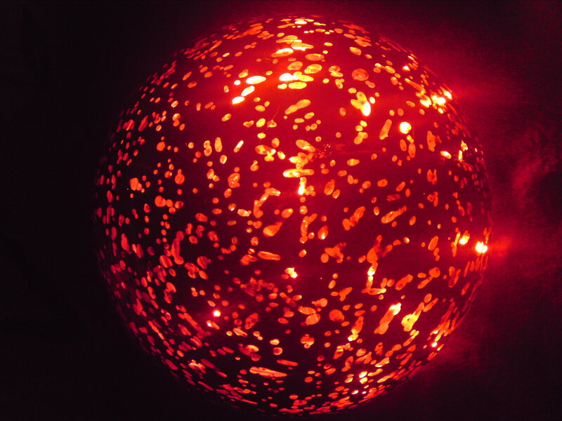 Red Glowing Sphere