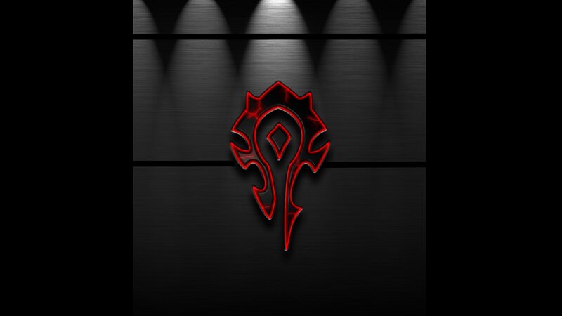 Red Glowing Symbol