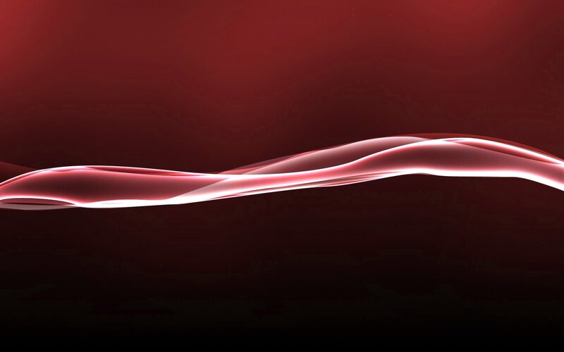Red Glowing Wave