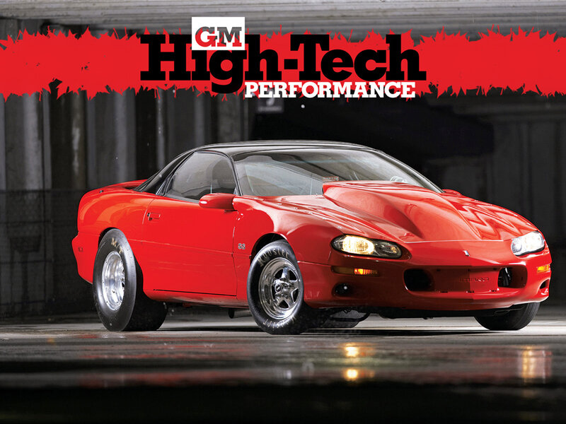 Red GM High-Tech Performance Car