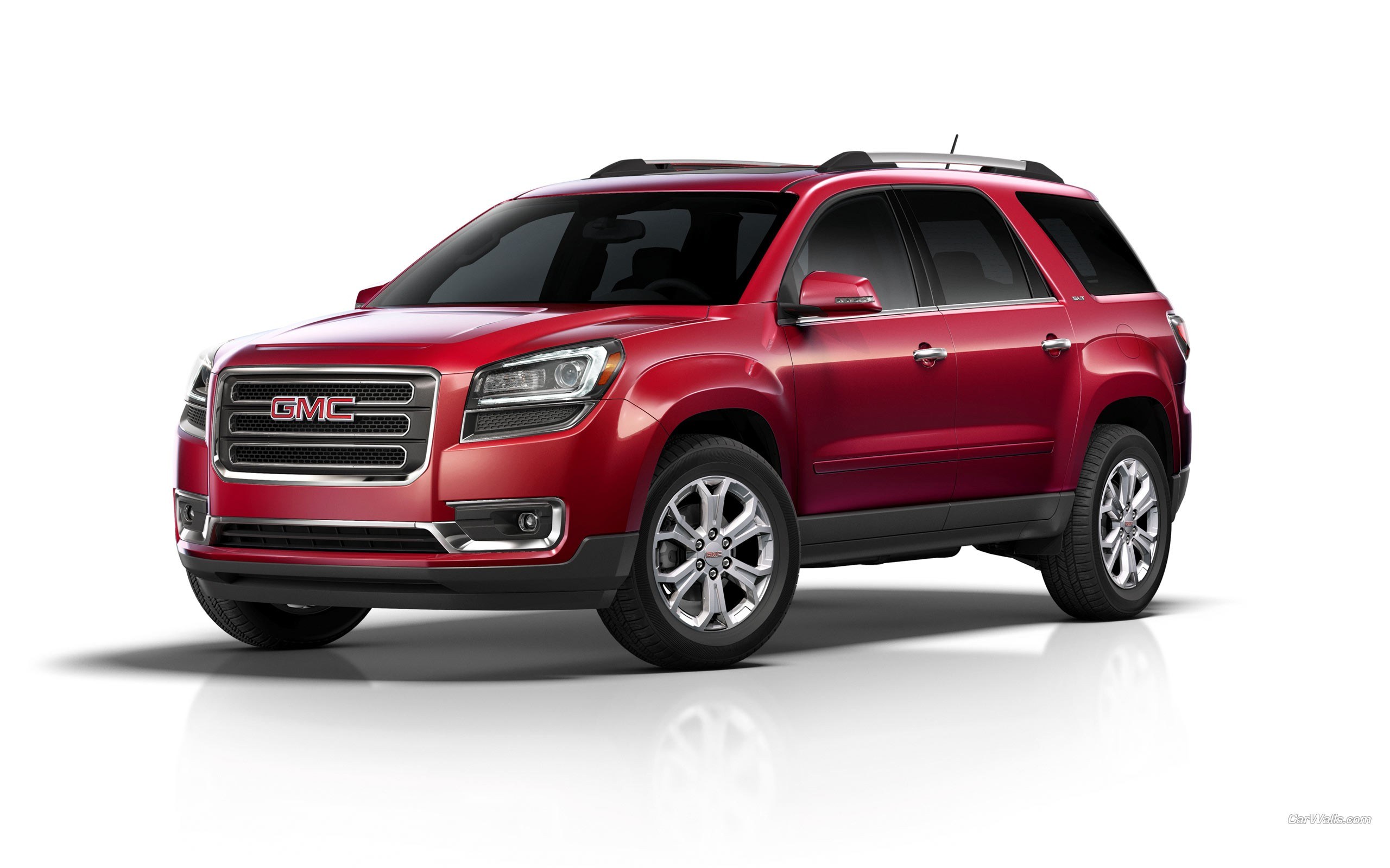 Red GMC Acadia SUV
