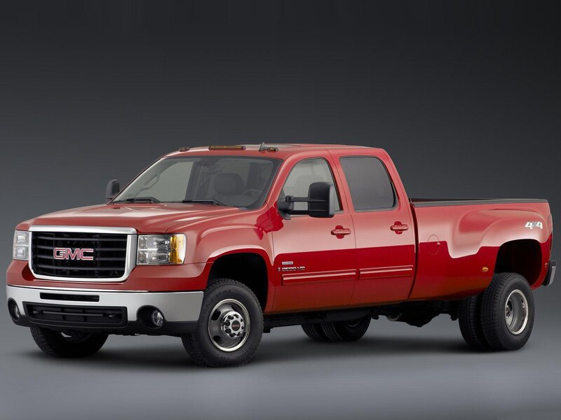 Red Gmc Pickup Truck — Neutral, Photograph