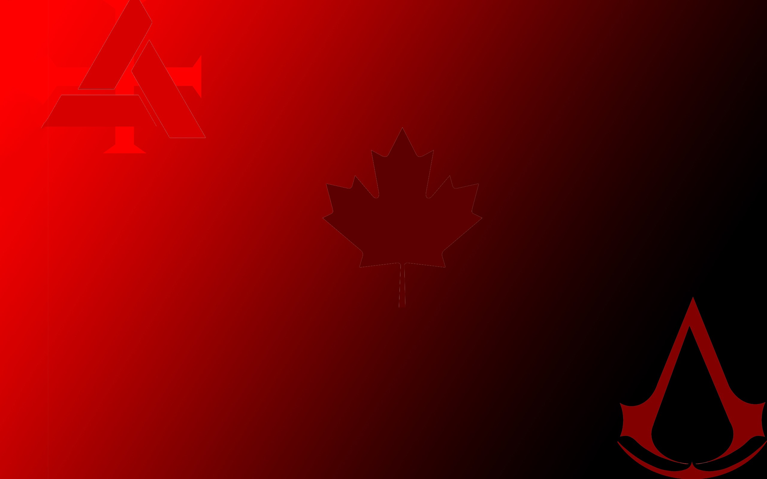 red gradient with logos