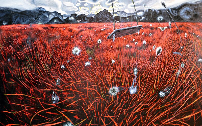 Red Grass Field