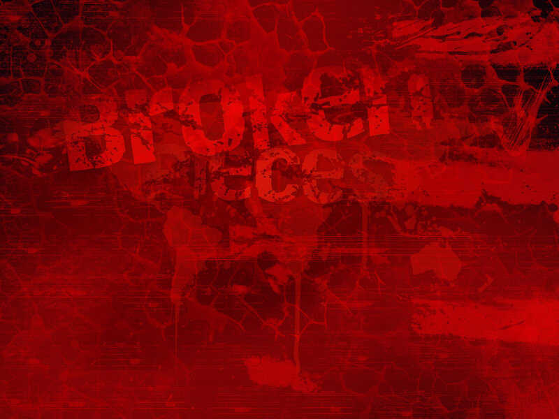red grunge background with text