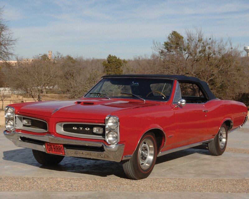 Red GTO Convertible