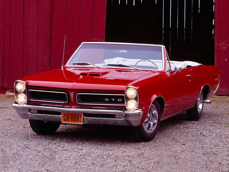 Red GTO Convertible