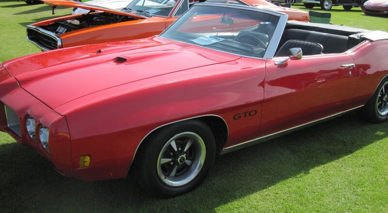 Red Gto Convertible — Calm