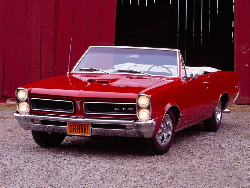 Red GTO Convertible