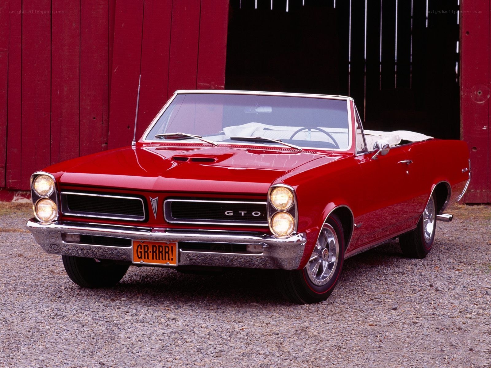Red GTO Convertible